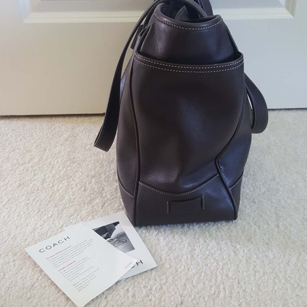 The Coach Signature Collection Large Tote - Picture 6 of 11